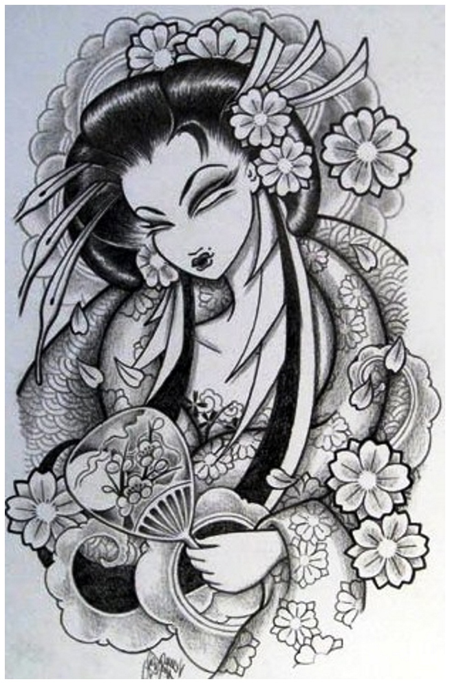 Japanese Tattoo Picture Drawing