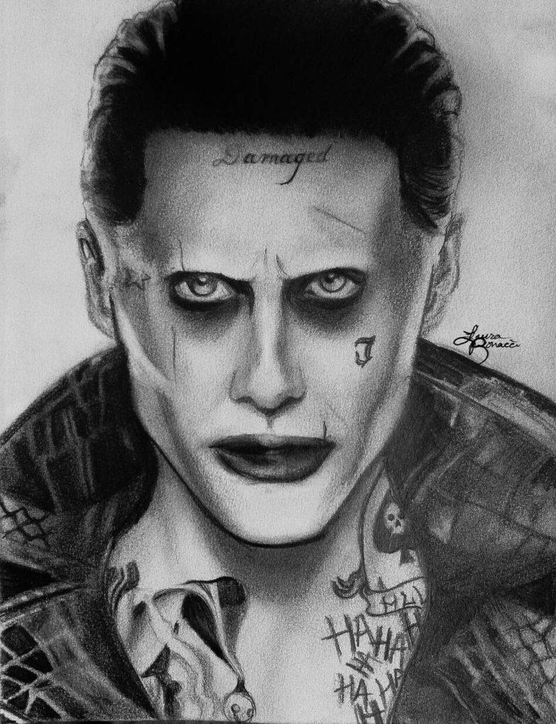 Jared Leto Joker Sketch