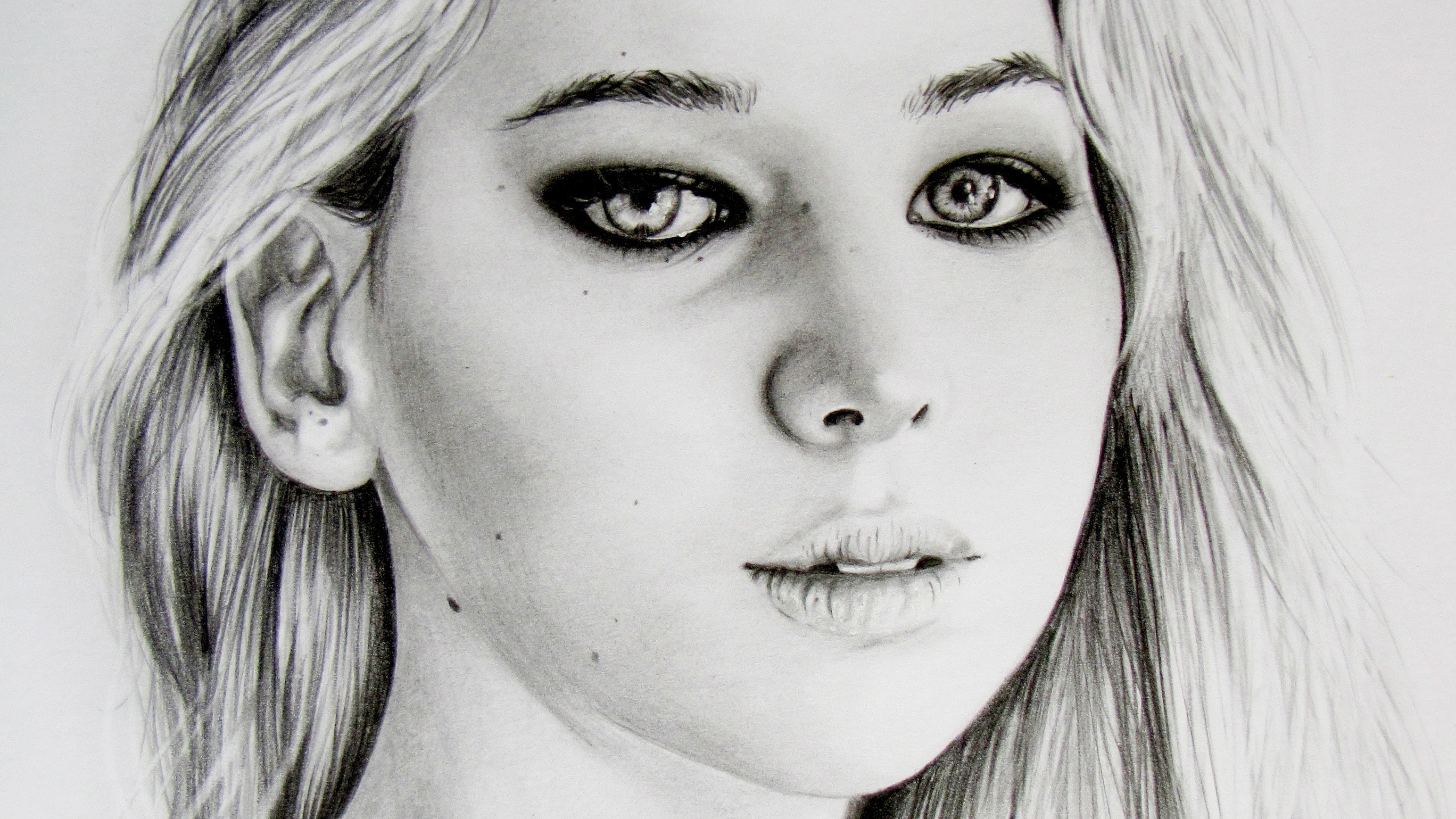 Jennifer Lawrence Amazing Drawing