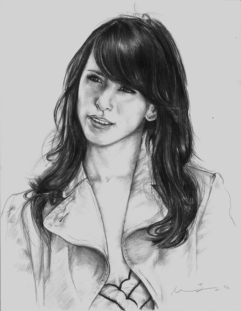 Jennifer Love Hewitt Drawing Image