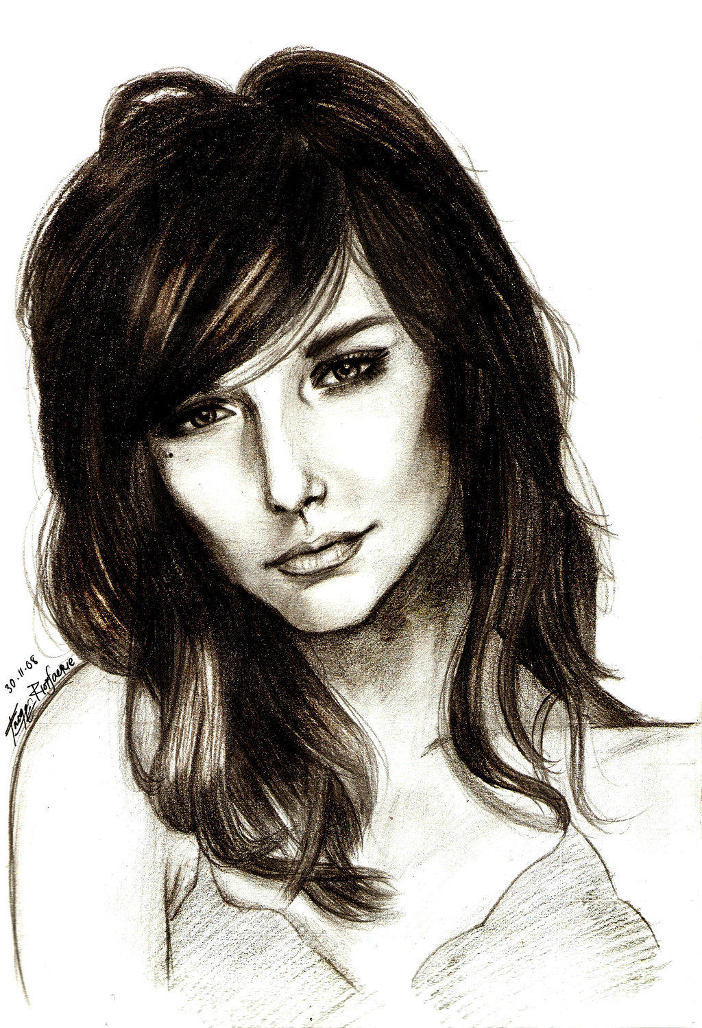 Jennifer Love Hewitt Drawing Photo