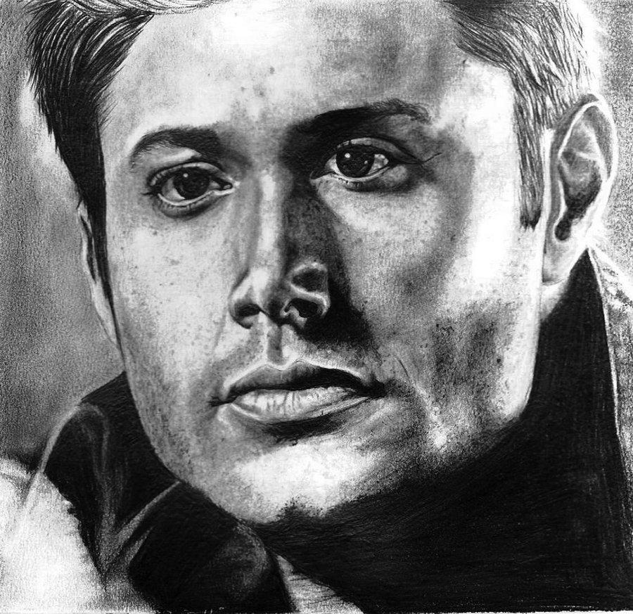 Jensen Ackles Beautiful Image Drawing