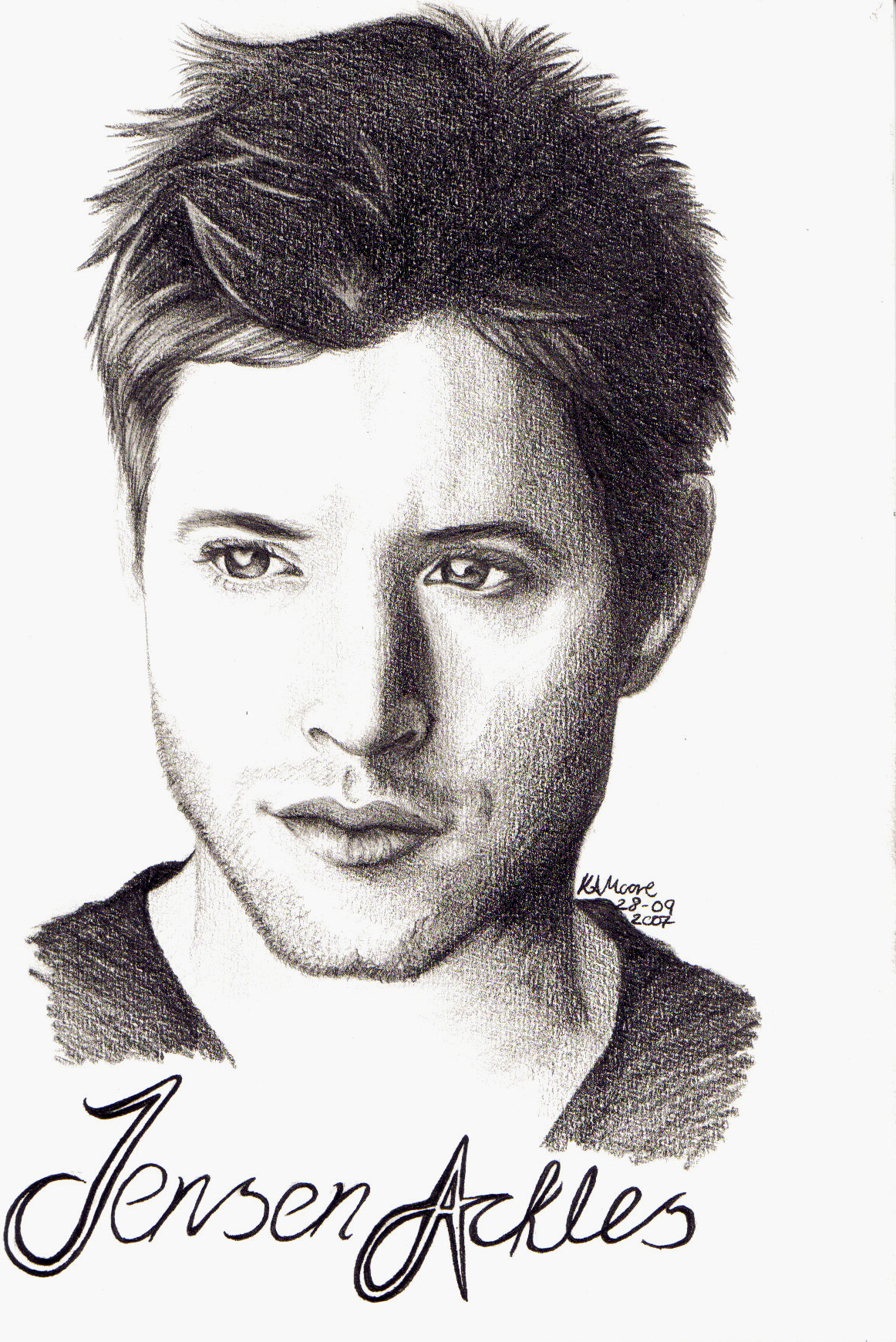 Jensen Ackles Drawing Image