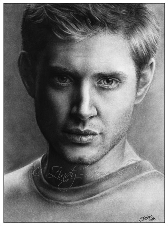 Jensen Ackles Photo Drawing