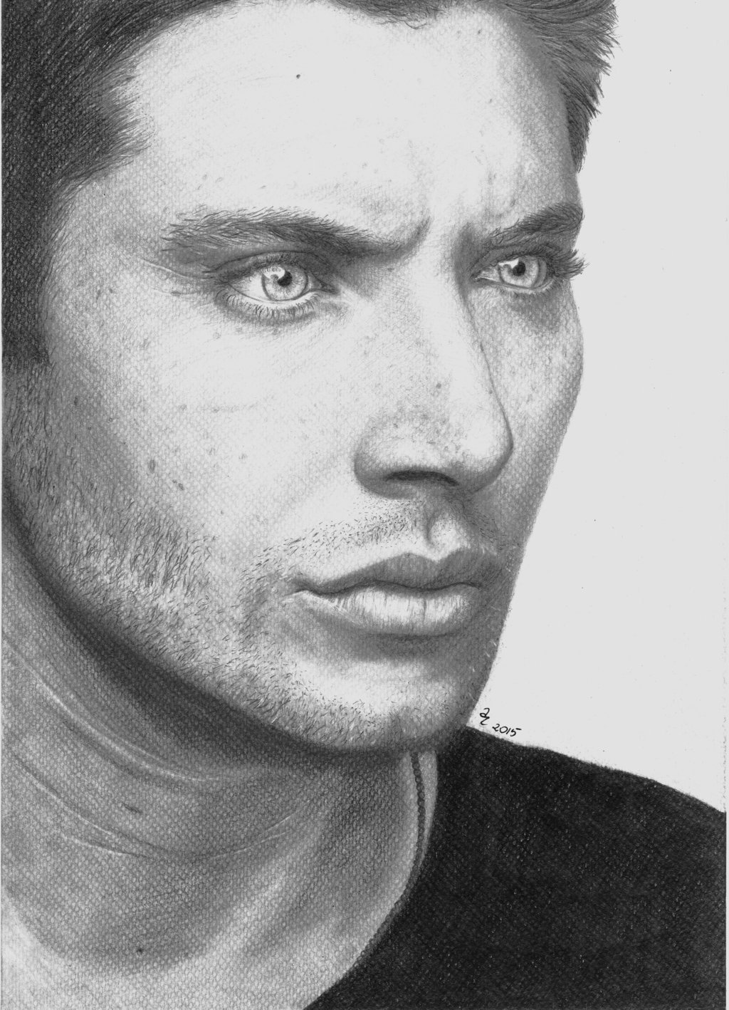 Jensen Ackles Picture Drawing