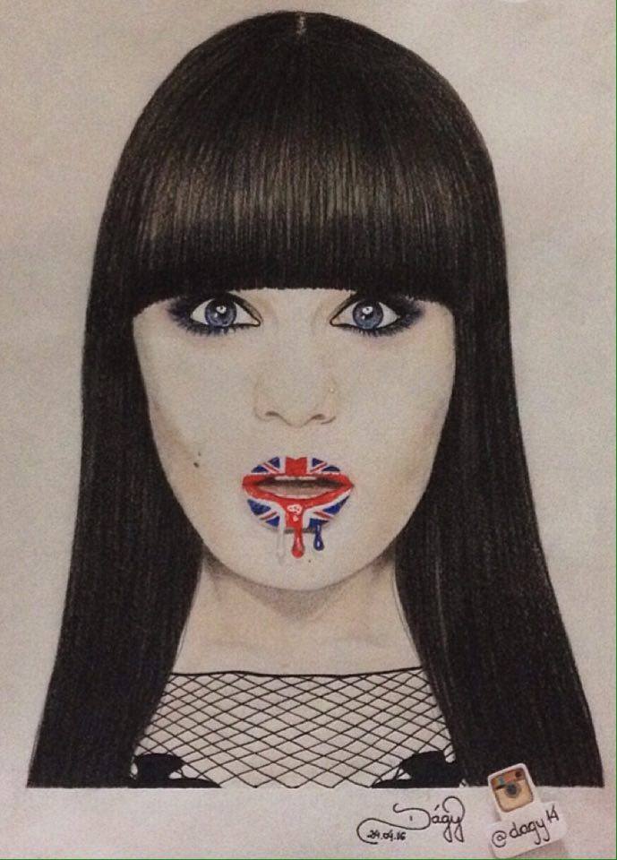 Jessie J Drawing Pic