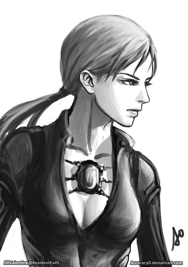 Jill Valentine Best Drawing