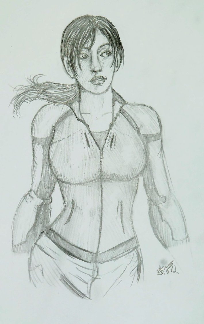 Jill Valentine Drawing Image