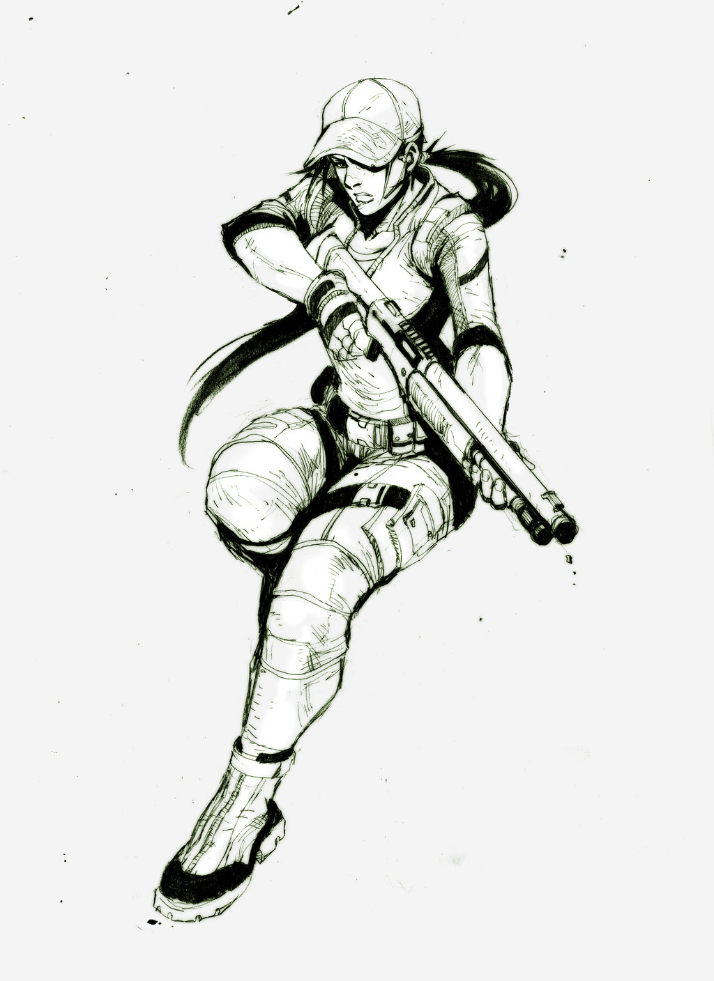 Jill Valentine Picture Drawing