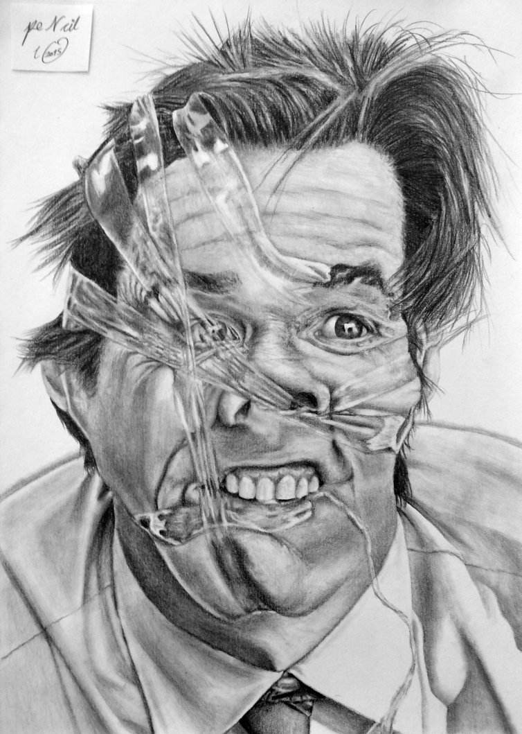 Jim Carrey Photo Drawing