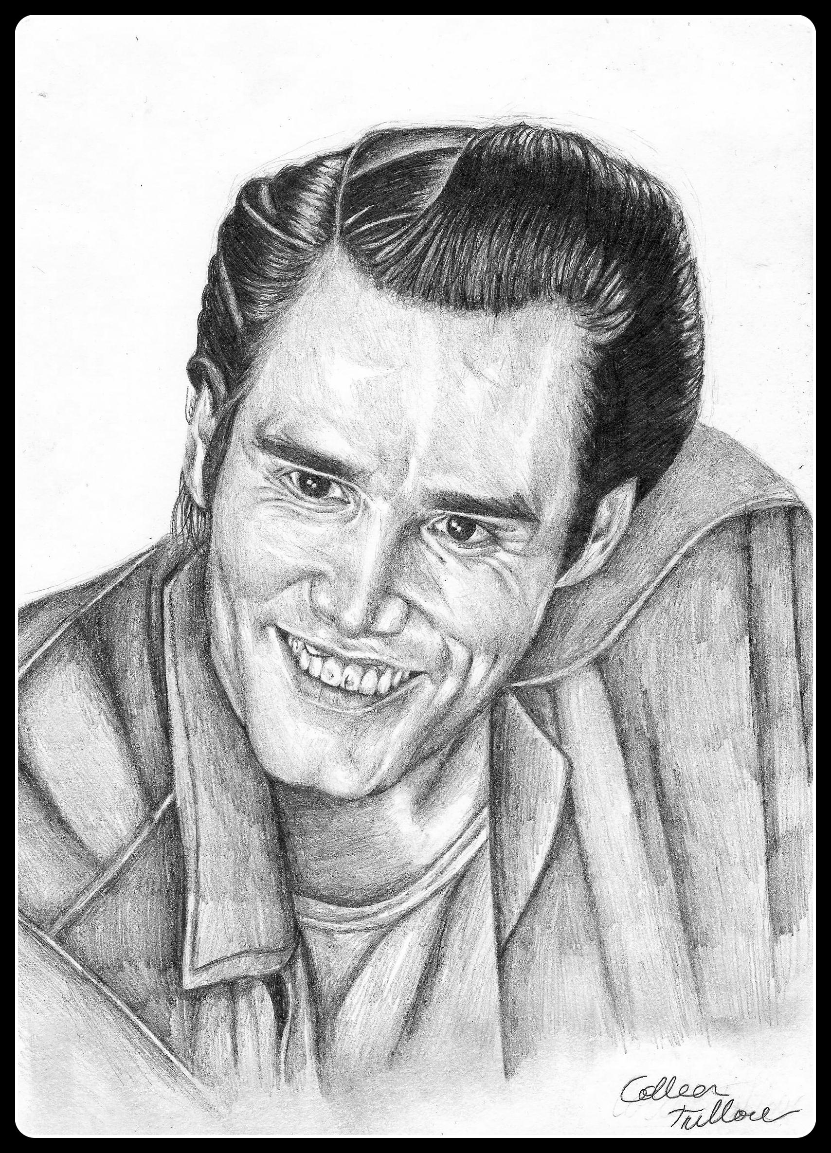 Jim Carrey Picture Drawing