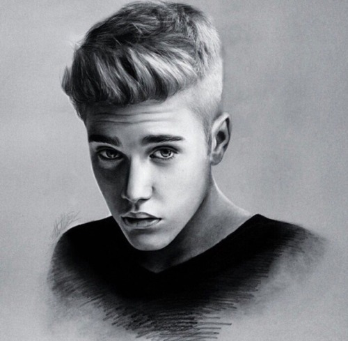Justin Bieber Beautiful Image Drawing