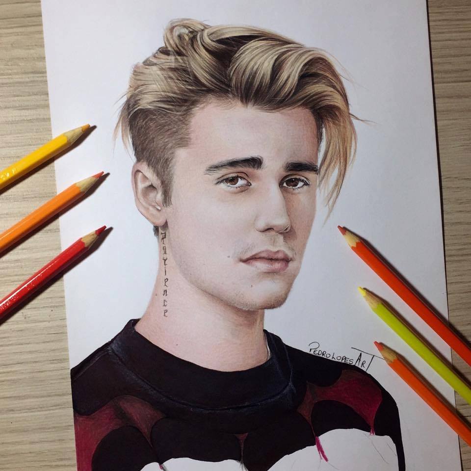 Justin Bieber Drawing Pic