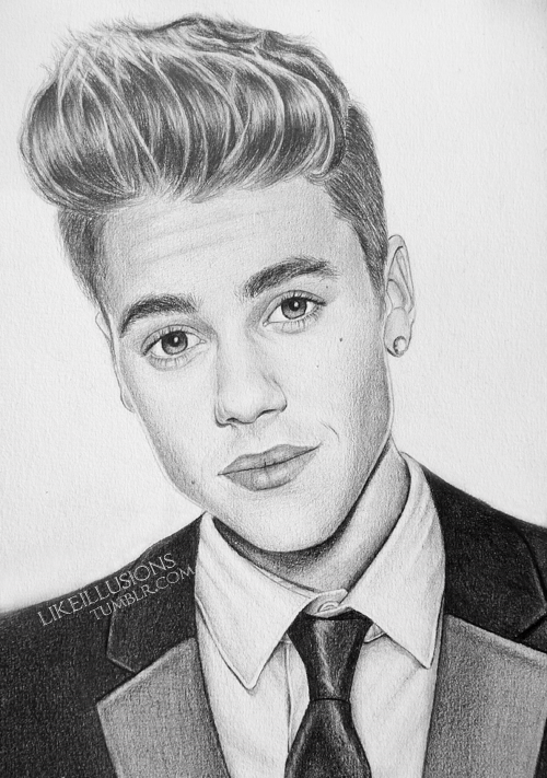Justin Bieber Drawing Picture