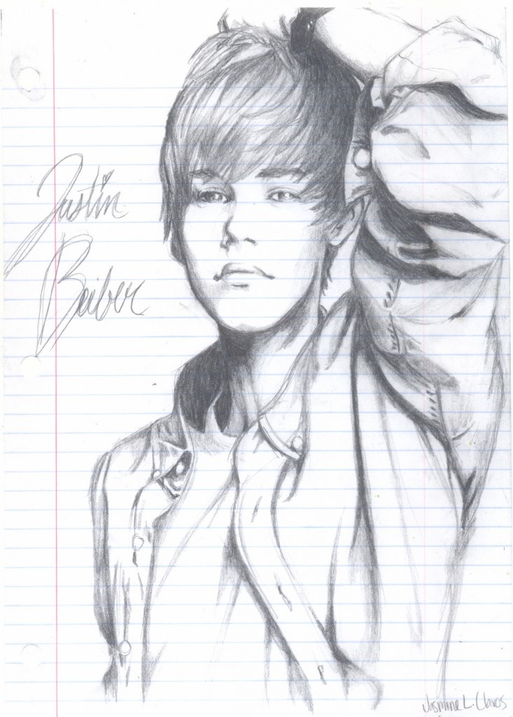 Justin Bieber Photo Drawing