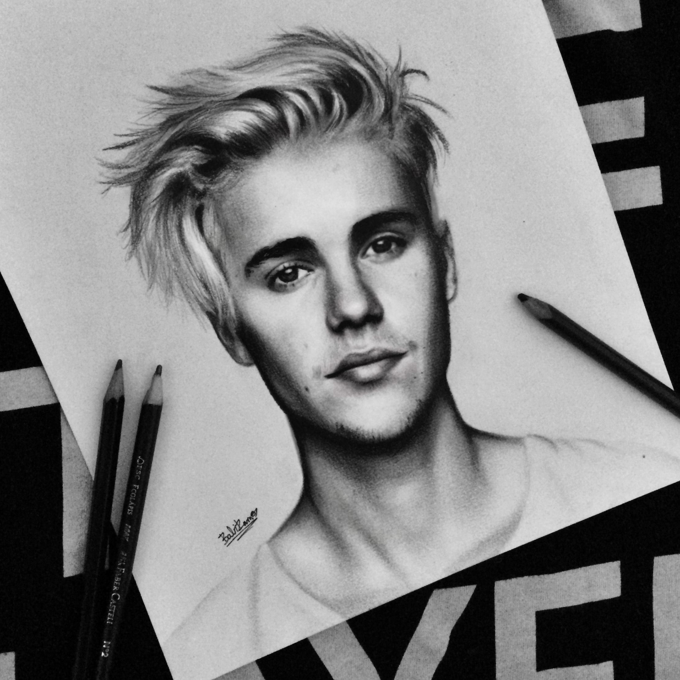 Justin Bieber Photo Drawing