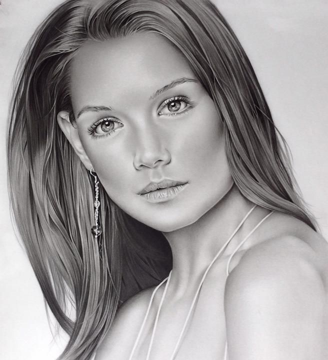 Katie Holmes Picture Drawing