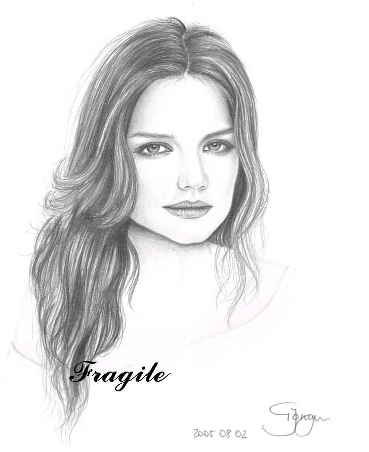 Katie Holmes Sketch