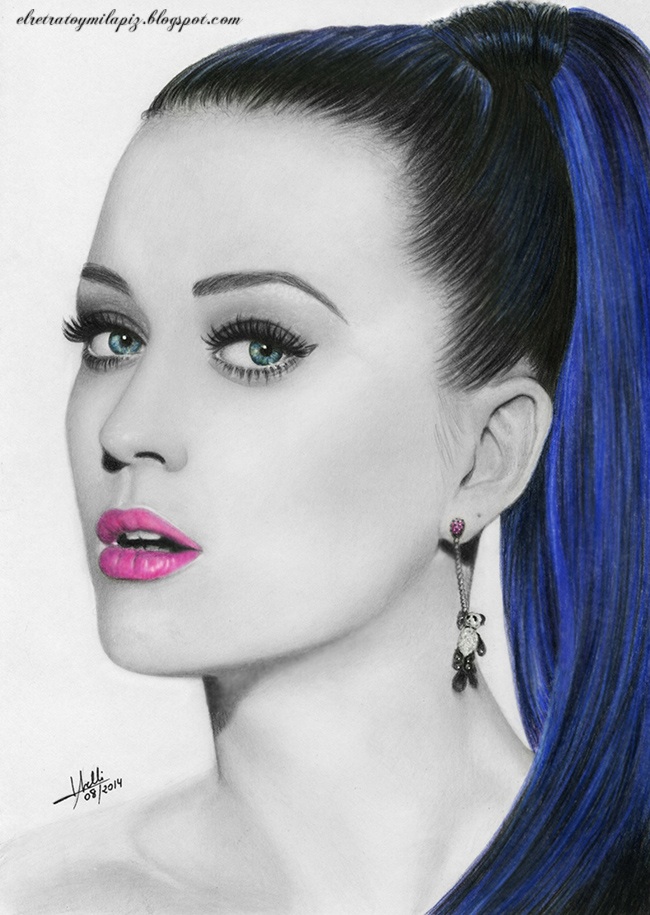 Katy Perry Picture Drawing