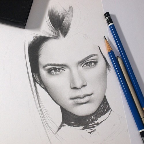Kendall Jenner Best Drawing