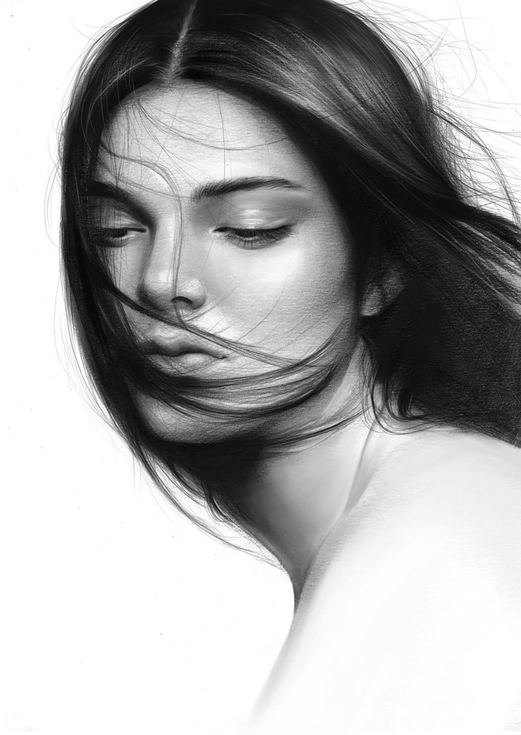 Kendall Jenner Pic Drawing