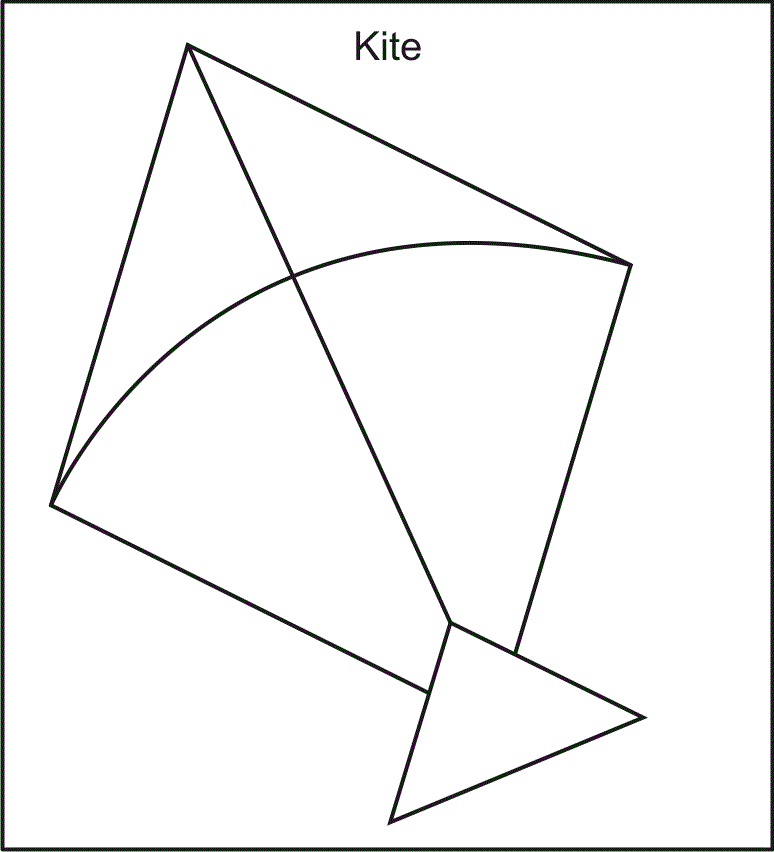Kite Best Drawing