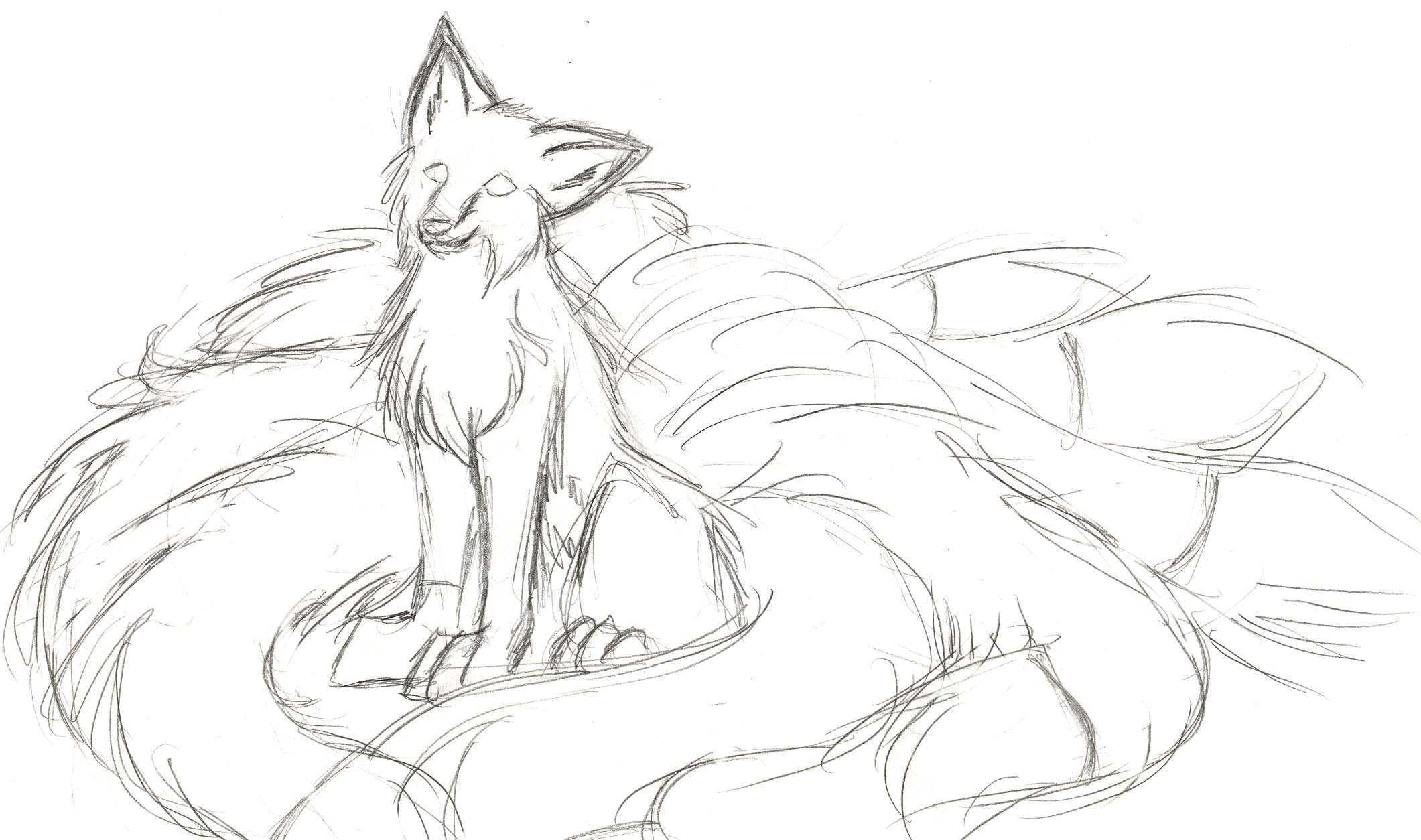 Kitsune Best Drawing