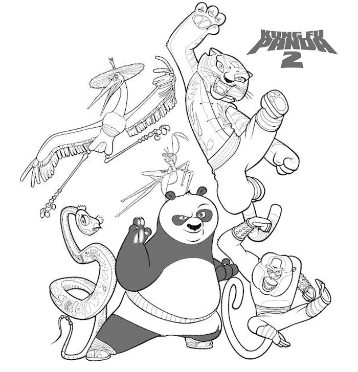 Kung Fu Panda Amazing Drawing