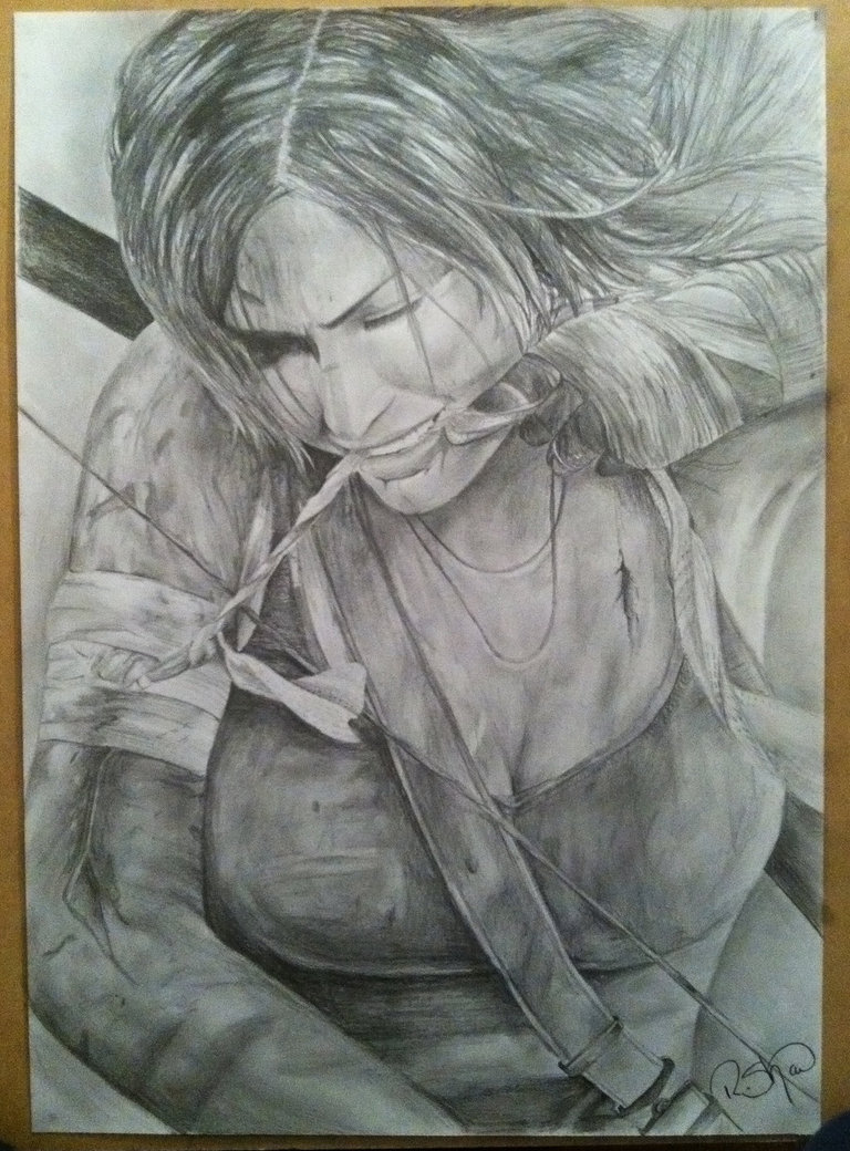 Lara Croft Sketch