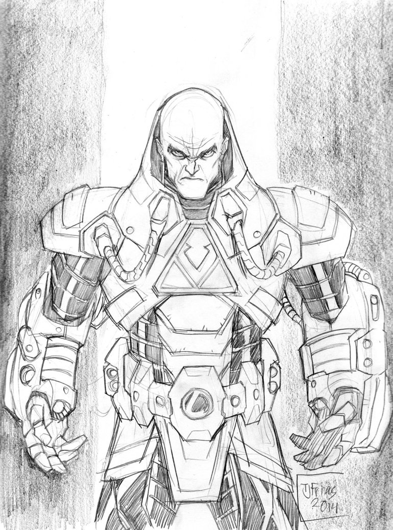 Lex Luthor Drawing Pic