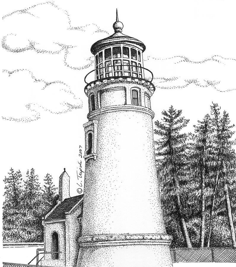 Lighthouse Amazing Drawing