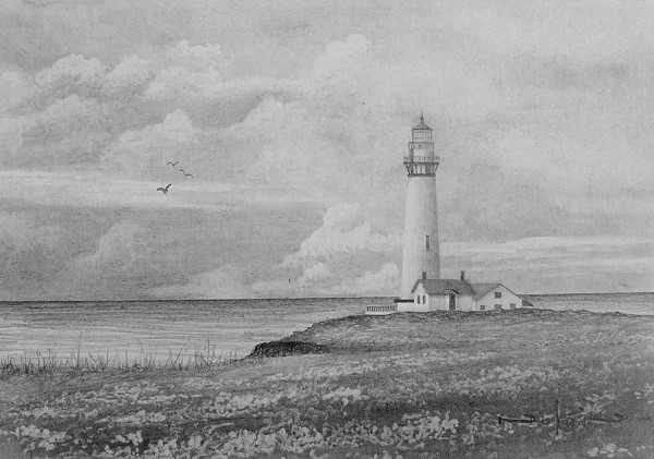 Lighthouse Image Drawing
