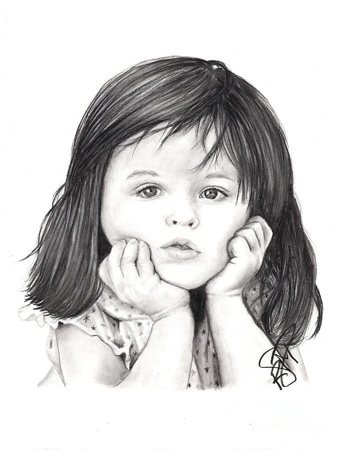 Little Girl Best Drawing