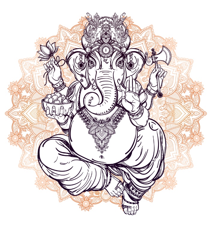 Lord Ganesha Drawing