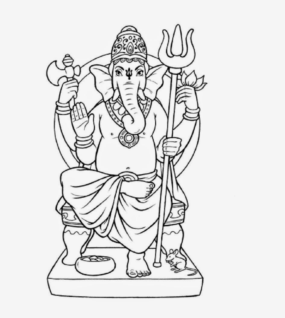 Lord Ganesha Painting Art Kit for Kids-saigonsouth.com.vn