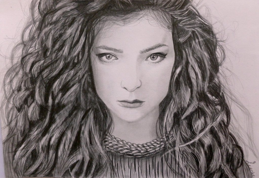 Lorde Best Drawing