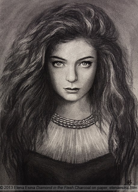 Lorde Drawing Pic