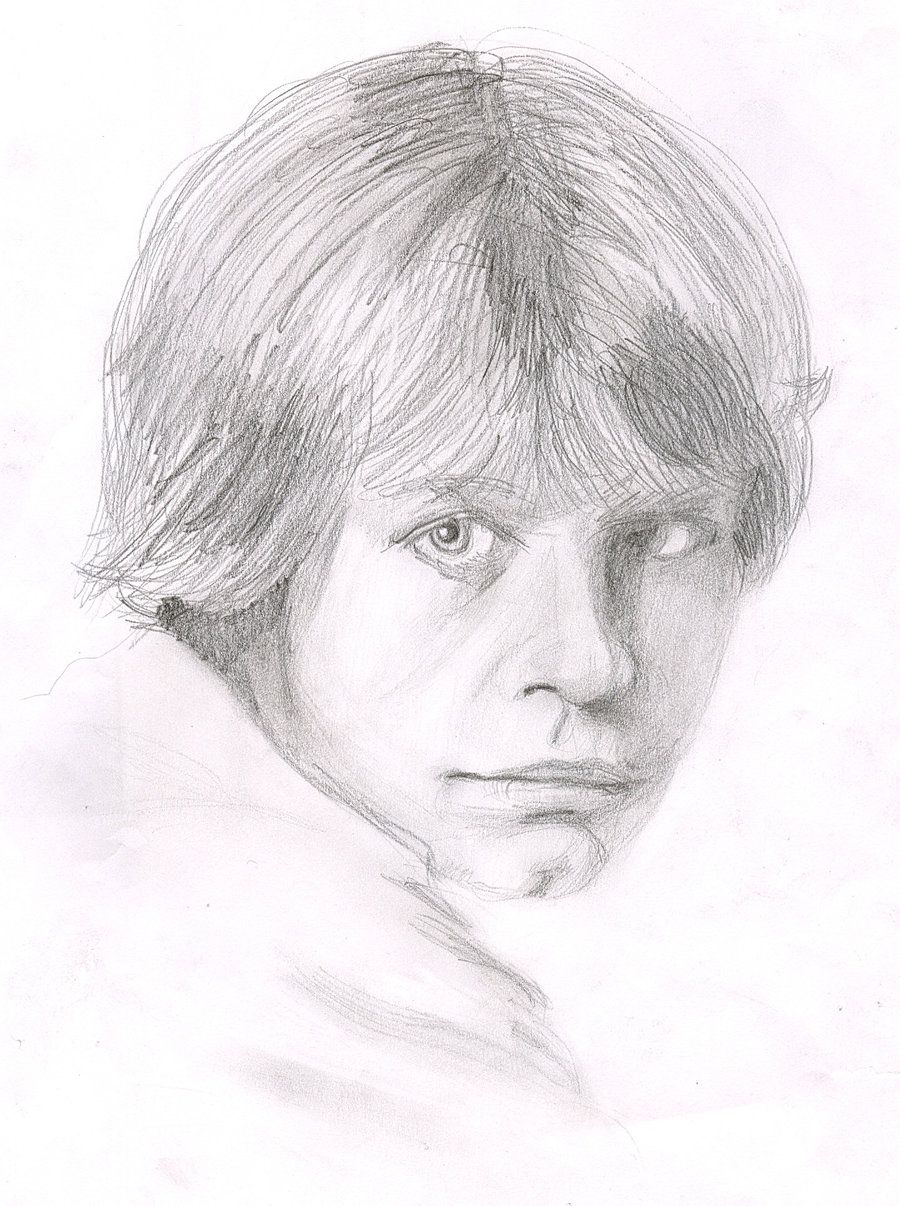 Luke Skywalker Sketch