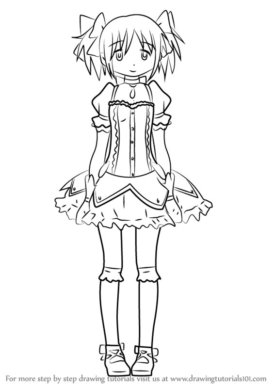Madoka Picture Drawing