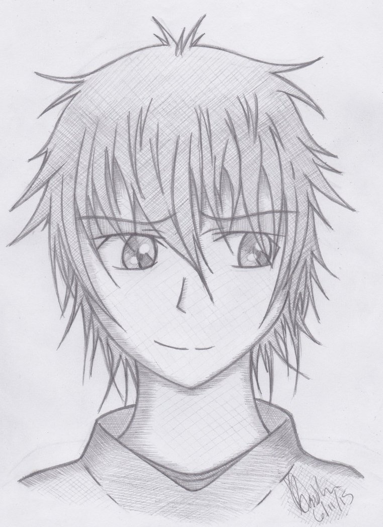 Manga Boy Beautiful Image Drawing
