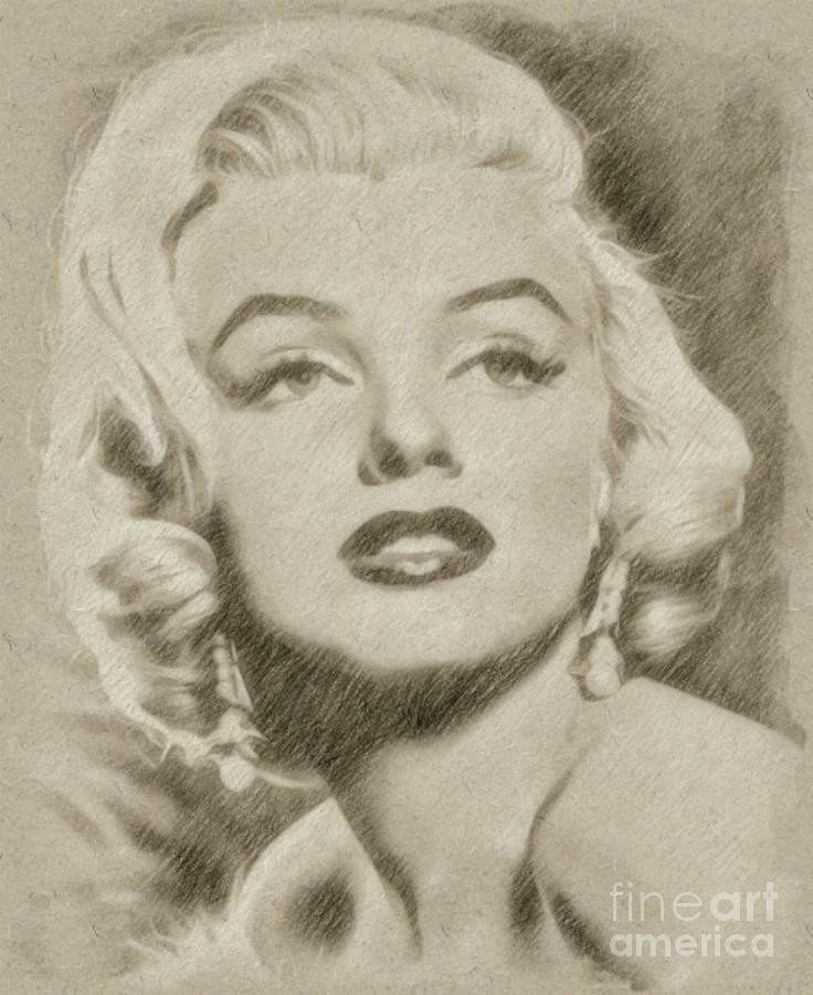 Marilyn Monroe Drawing