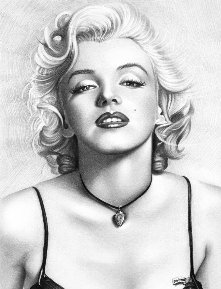 Marilyn Monroe Picture Drawing