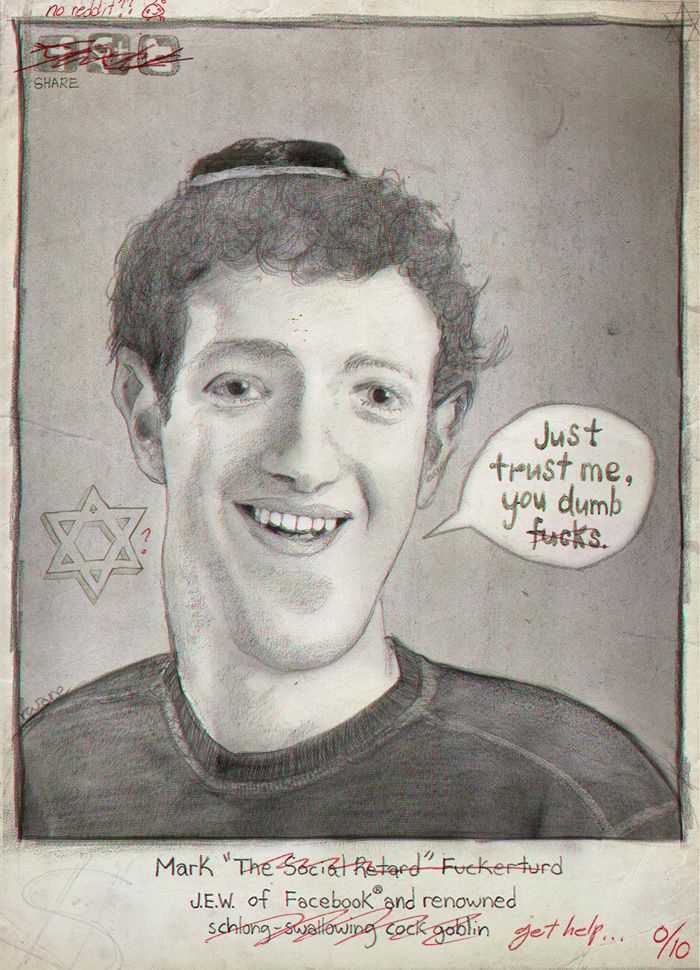 Mark Zuckerberg Drawing