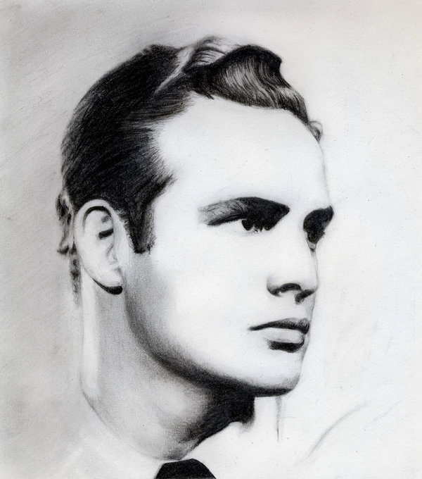 Marlon Brando Image Drawing