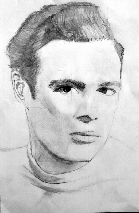 Marlon Brando Pic Drawing