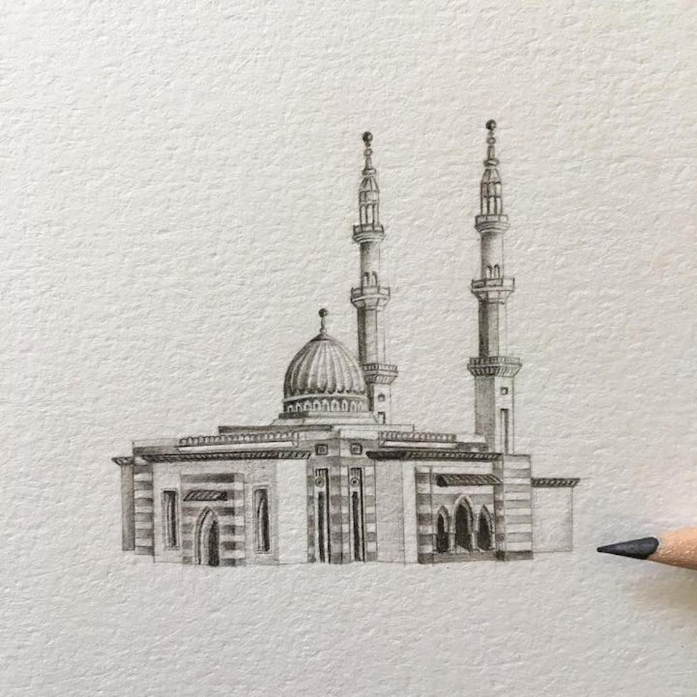 Masjid Best Drawing