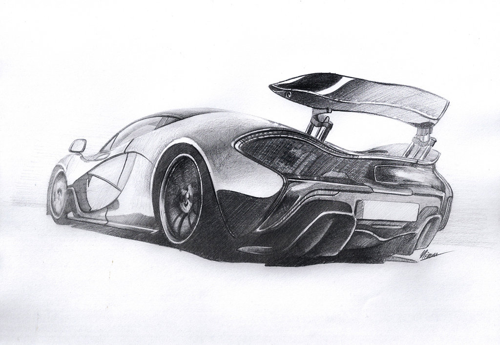 Mclaren Drawing Photo