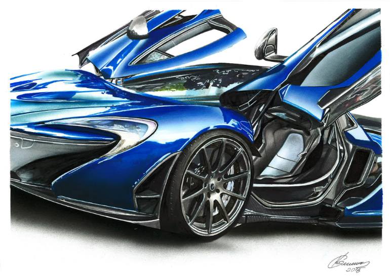 Mclaren Image Drawing