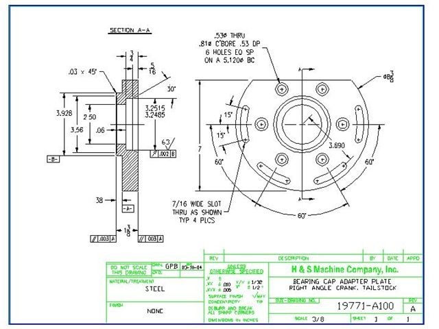 Mechanical Engineering Drawing Pic