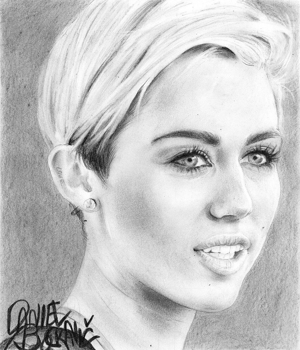Miley Cyrus Best Drawing